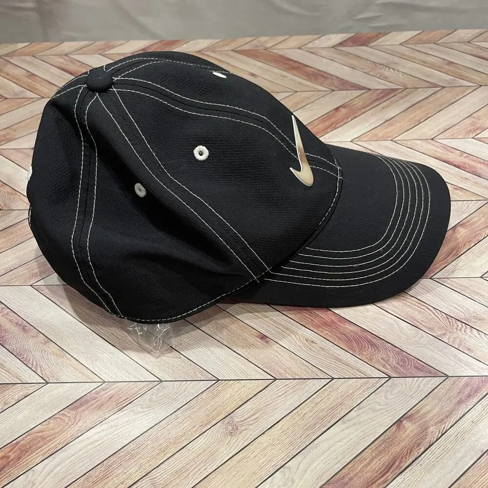 Nike Golf Logo Black Adjustable Baseball Hat